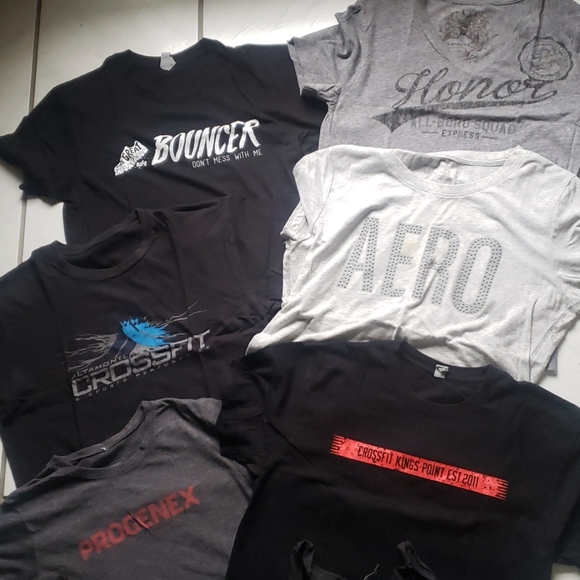 Next Level Apparel Tops - Unique bundle of Crossfit shirts (6) tanktop (1)